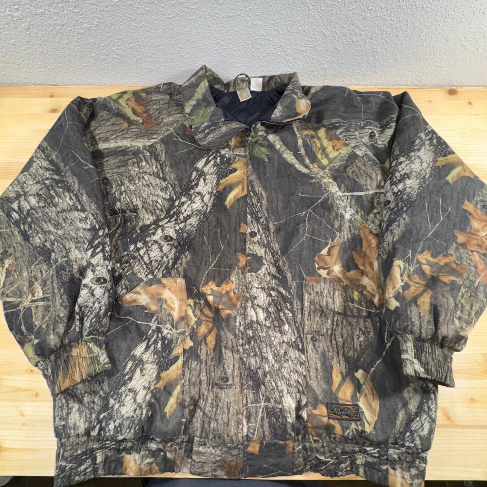 Liberty‎ Camo Jacket Insulated Hunting Outdoorsman Full Zip X Large